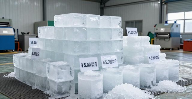 海珠区食用冰块多少钱 良臣制冰厂最新报价