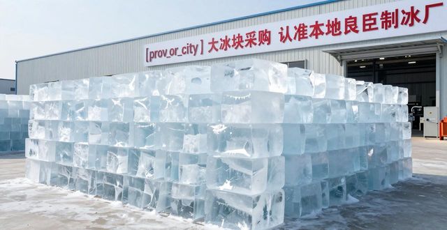 海珠区大冰块采购 认准本地良臣制冰厂